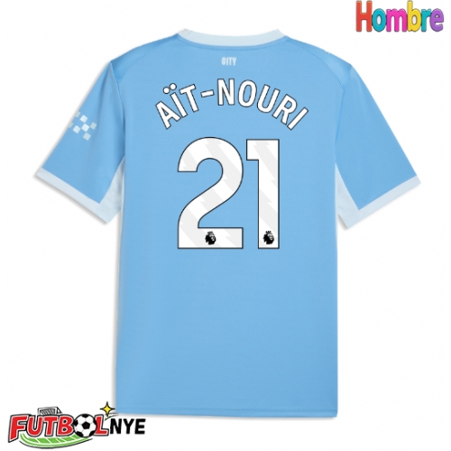 Camiseta Manchester City Rayan Ait-Nouri #21 Primera Equipación 2026-27 manga corta
